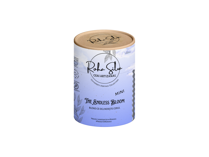 Ceai Artizanal "The Endless Bloom" mini Blend floral și fructat cu mere, flori de cireș, afine, iasomie și zmeură 30g